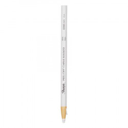 Jelölőceruza, 2,0 mm, SHARPIE "Peel-Off China marker", fehér