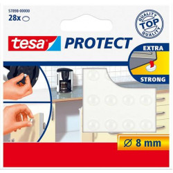 Zaj- és csúszásgátló korong, 8 mm, TESA "Protect", átlátszó Zaj- és csúszásgátló korong, 8 mm, TESA "Protect", átlátszó