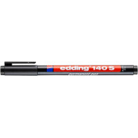 Alkoholos marker, OHP, 0,3 mm, EDDING "140 S", fekete Alkoholos marker, OHP, 0,3 mm, EDDING "140 S", fekete