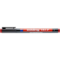 Alkoholos marker, OHP, 0,6 mm, EDDING "141 F", piros Alkoholos marker, OHP, 0,6 mm, EDDING "141 F", piros