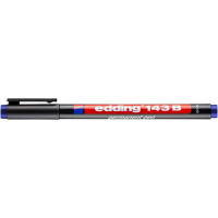 Alkoholos marker, OHP, 1 mm, EDDING "143 B", kék Alkoholos marker, OHP, 1 mm, EDDING "143 B", kék