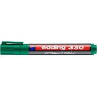 Alkoholos marker, 1-5 mm, vágott, EDDING "330", zöld Alkoholos marker, 1-5 mm, vágott, EDDING "330", zöld