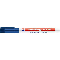 Alkoholos marker, 0,75 mm, kúpos, EDDING "404", kék Alkoholos marker, 0,75 mm, kúpos, EDDING "404", kék