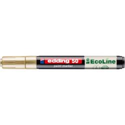 Lakkmarker, 1-2 mm, EDDING "50", arany