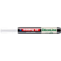 Lakkmarker, 1-2 mm, EDDING "50", fehér