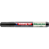Lakkmarker, 1-2 mm, EDDING "50", fekete