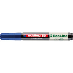 Lakkmarker, 1-2 mm, EDDING "50", kék