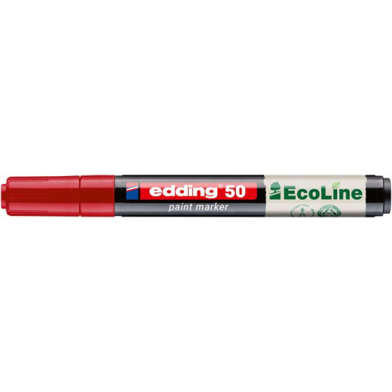 Lakkmarker, 1-2 mm, EDDING "50", piros Lakkmarker, 1-2 mm, EDDING "50", piros