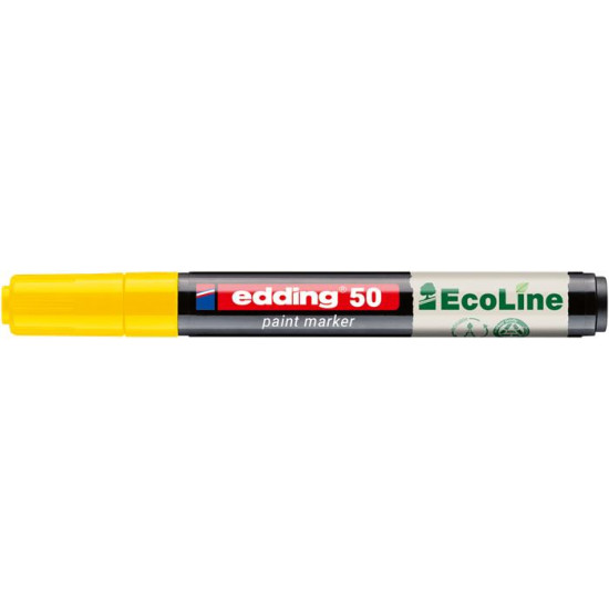 Lakkmarker, 1-2 mm, EDDING "50", sárga Lakkmarker, 1-2 mm, EDDING "50", sárga