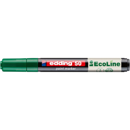 Lakkmarker, 1-2 mm, EDDING "50", zöld Lakkmarker, 1-2 mm, EDDING "50", zöld