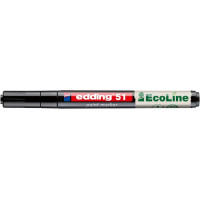 Lakkmarker, 2-3 mm, EDDING "51", fekete