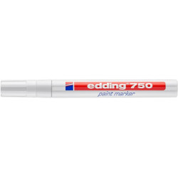 Lakkmarker, 2-4 mm, EDDING "750", fehér Lakkmarker, 2-4 mm, EDDING "750", fehér
