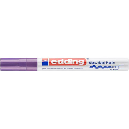 Lakkmarker, 2-4 mm, EDDING "750", lila