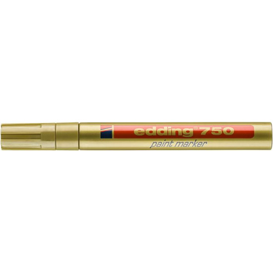 Lakkmarker, 2-4 mm, EDDING "750", arany