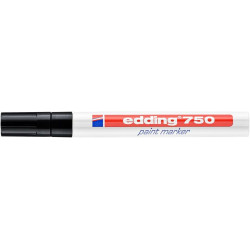 Lakkmarker, 2-4 mm, EDDING "750", fekete Lakkmarker, 2-4 mm, EDDING "750", fekete