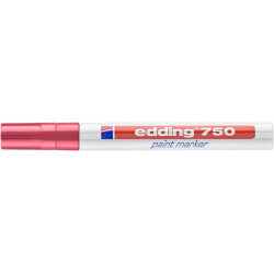 Lakkmarker, 2-4 mm, EDDING "750", piros Lakkmarker, 2-4 mm, EDDING "750", piros