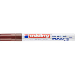 Lakkmarker, 2-4 mm, EDDING "750", barna Lakkmarker, 2-4 mm, EDDING "750", barna