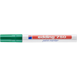Lakkmarker, 2-4 mm, EDDING "750", zöld Lakkmarker, 2-4 mm, EDDING "750", zöld