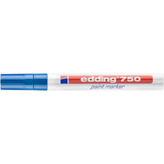 Lakkmarker, 2-4 mm, EDDING "750", sötétkék