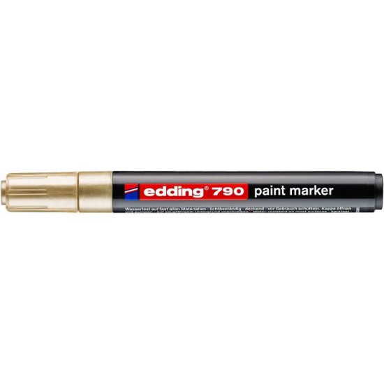 Lakkmarker, 2-3 mm, EDDING "790", arany