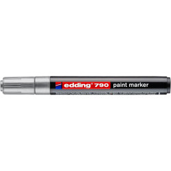 Lakkmarker, 2-3 mm, EDDING "790", ezüst Lakkmarker, 2-3 mm, EDDING "790", ezüst