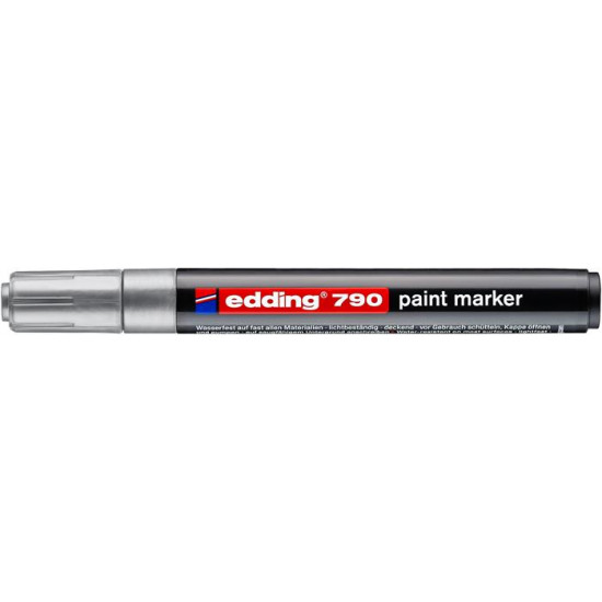 Lakkmarker, 2-3 mm, EDDING "790", ezüst