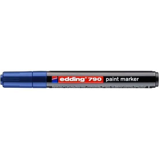 Lakkmarker, 2-3 mm, EDDING "790", kék