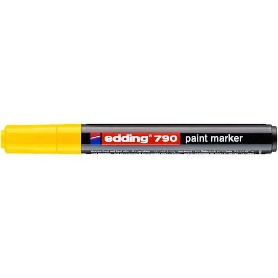 Lakkmarker, 2-3 mm, EDDING "790", sárga