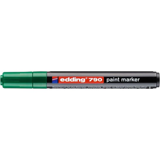 Lakkmarker, 2-3 mm, EDDING "790", zöld