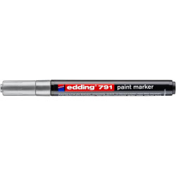 Lakkmarker, 1-2 mm, EDDING "791", ezüst Lakkmarker, 1-2 mm, EDDING "791", ezüst