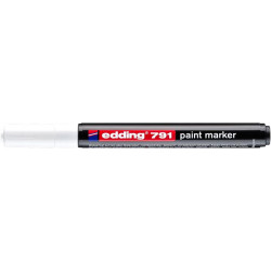 Lakkmarker, 1-2 mm, EDDING "791", fehér Lakkmarker, 1-2 mm, EDDING "791", fehér
