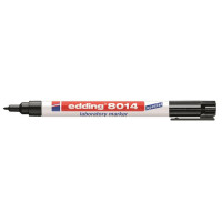 Laboratóriumi marker, 1 mm, kúpos, EDDING "8014", fekete Laboratóriumi marker, 1 mm, kúpos, EDDING "8014", fekete