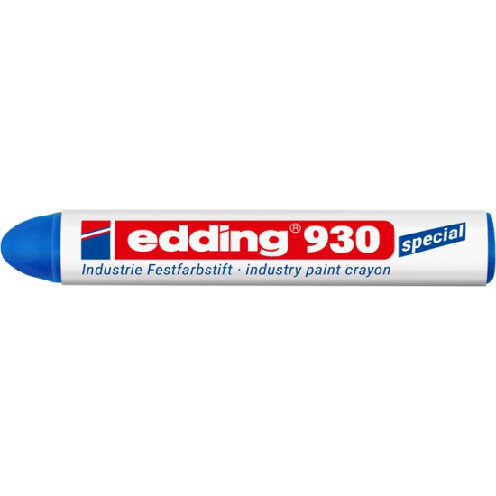 Festékkréta, ipari, EDDING "930", kék Festékkréta, ipari, EDDING "930", kék
