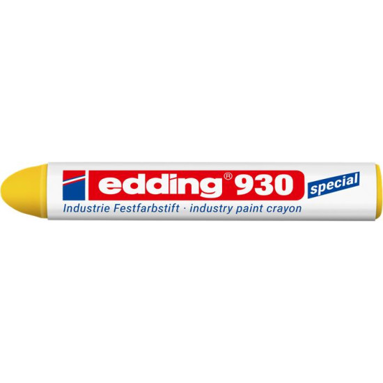Festékkréta, ipari, EDDING "930", sárga
