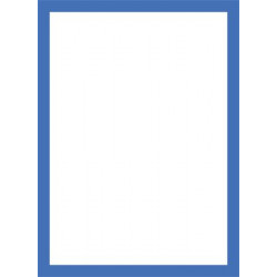 Bemutató keret, mágneses, A4, TARIFOLD "Magneto PRO", kék