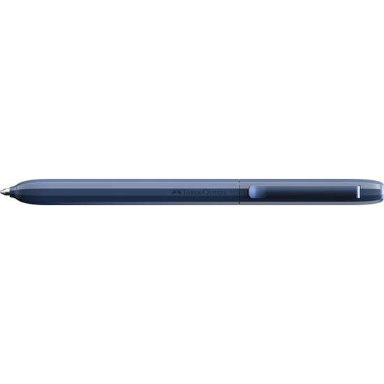 Golyóstoll, 1 mm, XB, rotációs, sötétkék tolltest, FABER-CASTELL "Avori", kék Golyóstoll, 1 mm, XB, rotációs, sötétkék tolltest, FABER-CASTELL "Avori", kék