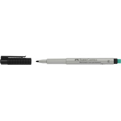 Marker, 1 mm, FABER-CASTELL "Multimark 1526", fekete