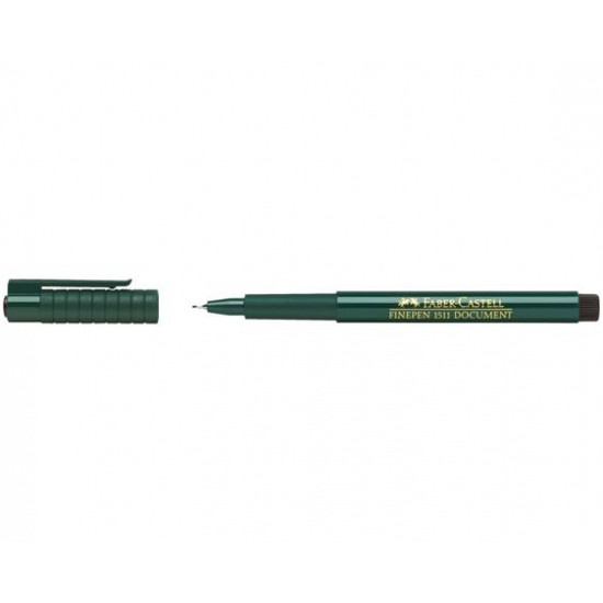 Tűfilc, 0,4 mm, FABER-CASTELL "Finepen 1511", fekete