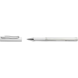 Zseléstoll, 0,6 mm, kupakos, FABER-CASTELL "Beyond Gel Board", fehér