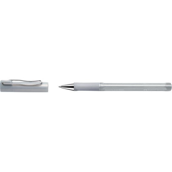 Zseléstoll, 0,6 mm, kupakos, FABER-CASTELL "Beyond Gel Board", ezüst Zseléstoll, 0,6 mm, kupakos, FABER-CASTELL "Beyond Gel Board", ezüst