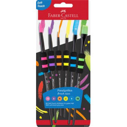 Ecsetkészlet, no. 2-4-6-8-10-12, FABER-CASTELL