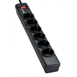 Elosztó, 6 aljzat, túlfeszültségvédő elosztó, EATON "Protection Strip" Elosztó, 6 aljzat, túlfeszültségvédő elosztó, EATON "Protection Strip"