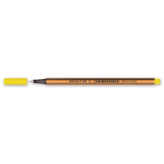 Tűfilc, 0,4 mm, GRANIT "C970", sárga