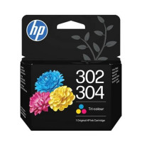B7RT6AE Tintapatron DeskJet 2620 nyomtatókhoz, HP 302/304, színes, 150 oldal