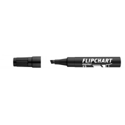 Flipchart marker, 1-4 mm, vágott, ICO "Artip 12", fekete Flipchart marker, 1-4 mm, vágott, ICO "Artip 12", fekete