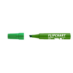 Flipchart marker, 1-4 mm, vágott, ICO "Artip 12 ", zöld Flipchart marker, 1-4 mm, vágott, ICO "Artip 12 ", zöld