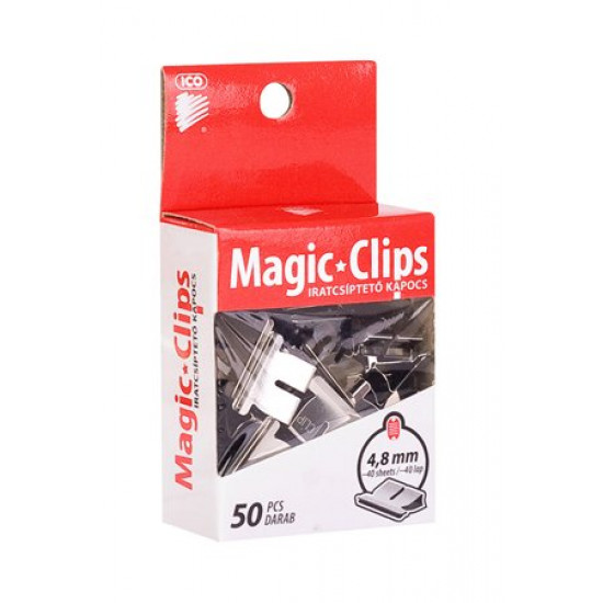 Kapocs, 4,8 mm, ICO "Magic Clip"