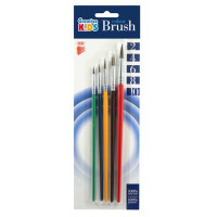 Ecsetkészlet, no. 2-4-6-8-10, fa, ICO "Creative Kids" Ecsetkészlet, no. 2-4-6-8-10, fa, ICO "Creative Kids"