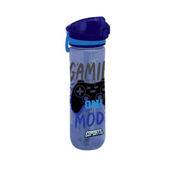 Kulacs, ICO, 600 ml, "Lizzysuli", Esports Gamer on duty, fekete Kulacs, ICO, 600 ml, "Lizzysuli", Esports Gamer on duty, fekete