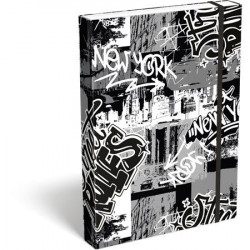 Füzetbox, A4, LIZZYSULI, "Street Rules"